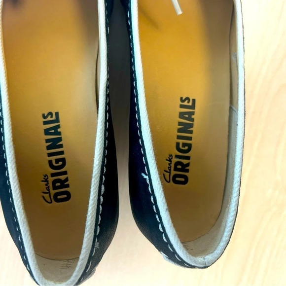 Clark’s 8m wedge leather shoes worn once!!! Too narrow for me :( black leather - Picture 4 of 8